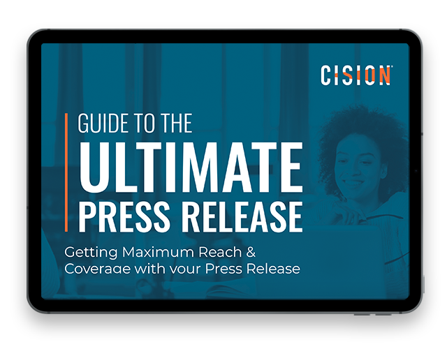 Guide to the ultimate press release